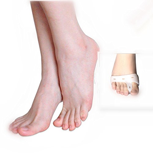 Ewin24 1 Pair Hallux Valgus Foot Forefoot Thumb Orthopedic Braces To Correct Silicone Toe Big Bone Separators Insoles