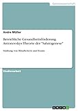 Betriebliche Gesundheitsförderung. Antonovskys Theorie der 