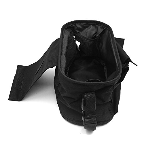 Universal-Kinderwagen Organizer Baby Korb Kinderwagen Travel Windel Tasche schwarz - 3