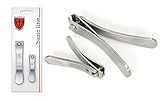 THREE SWORDS | Exclusive Finger and toe nail clipper | EXTRA SHARP | EXTRA SOLID | MANICURE - PEDICURE - GROOMING - NAIL CARE by THREE SWORDS | basic-standard quality (001054)