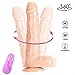 Produktbild Sexspielzeug Dildo Vibratoren 8.26/7.48 Zoll Realistischer 360 ° -wirbelnder Vibrationsdildo, Adorime Ultra-Soft-Flexibler Vibrationsdildo mit drahtloser Fernbedienung, Erwachsenen-Sex-Vibrator spie
