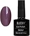 Bluesky UV LED Gel Soak Off Nail Polish, Autumn Purple