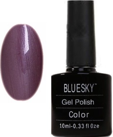 Bluesky UV LED Gel Soak Off Nail Polish, Autumn Purple