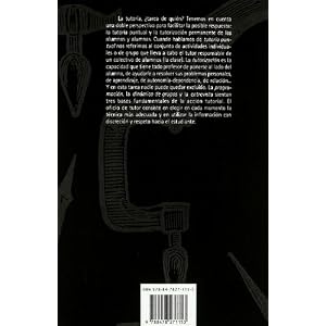 La tutoría, organización y tareas: 122 (Biblioteca De Aula)