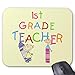 Produktbild Drempad Gaming Mauspads Custom, Crayons 1st Grade Teacher Tshirts and Gifts Mouse Pad 11.8"*9.8"