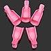 Sanwood Beauty 10x Nail Art Tool Soak Off Cap UV Gel Polish Remover Wrap (Pink)