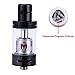 Produktbild E Zigarette HENGLING Sub 0.5Ohm 30~260W Verdampfer, Huge Vapor Cloud Teufel Verdampfer tank Luftfluss Kontrolle,510er-Anschluss-schwarz