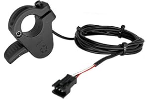 ‎WINDMEILE windmeile | Daumengas 300X, Waterproof 3-Pin Julet oder Professional 3-Pin JST Stecker, 70 Grad Winkelbereich, Fahrrad E-Bike Elektro Fahrrad Pedelec