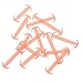 Segolike 14pcs/set Glow In Dark Silicone No Tie Shoelaces for Sneaker Boots Shoes Orange RS.328.00
