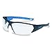 Price comparison product image uvex Safety i-works 9194, Unisex Safety / Sports Glasses EN 166 with UV Protection, Working Glasses / Bike Glasses (incl. Microfibre Bag, Blue / Clear)