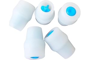 Yrsssa Ersatz-Beißventil-Düsen, kompatibel mit Osprey, Salomon,TRIWONDER und Hydrapak Trinkbehältern – BPA-frei, phthalatfrei, bleifrei Silikonhüllen (5 Stück)