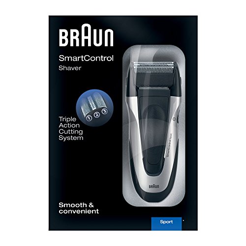 Braun Series 1 Elektrischer Rasierer 197s, silber/schwarz - 2
