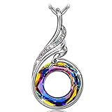 ketten für männer mit gravur günstig ♛ PAKET: Der Artikel wird mit einer hübschen Kate Lynn bedruckten Schmuckschatulle geliefert. Dieser elegante und emotionale Phoenix-Entwurf würde ein perfektes Geschenk für den Tag der Weihnachtsmutter, Geburtstag und irgendwelche speziellen Anlässe machen.