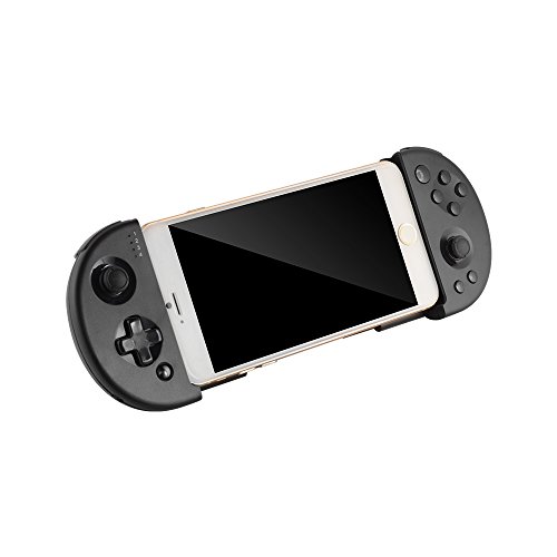 Kreema Controller di gioco telescopico Bluetooth senza fili Gamepad Joystick Joypad per iOS Android iPhone 7 / 6s / 6 Samsung Galaxy S7 / S6 / S5