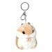Produktbild Holdream Auto-Schlüsselanhänger mit Ring, Motiv Plüsch-Hamster Schlüsselanhänger Anhänger für Handtasche mit Khaki