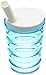 Patterson Medical Sure Grip 200 ml Non-Spill Blue Cup with Small Lid Aperture