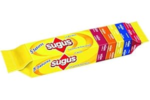 FAF NUTRICION SUGUS - CARAMELO MASTICABLE - PACK DE BOLSILLO - 18 UNIDADES POR 45 GR