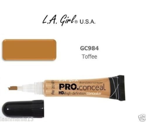 L.a Girl Pro Conceal Hd High-definition Concealer Colour Toffee GC984