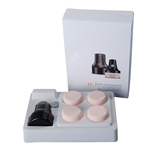 Wawoo Electric 3D Powder Puff Flawless Makeup Applicator, Micro Vibration 3D Lifing Foundation Makeup Powder Cosmetics Puff Sponge Foundation Kit