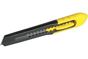 Stanley 0-10-150 9 mm knivblad kniv, gul och