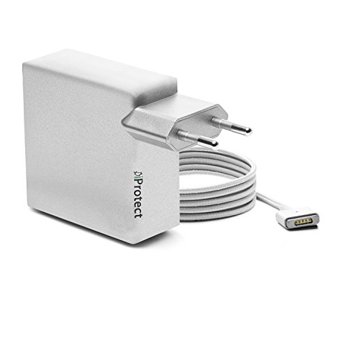 iProtect Nylon Ladegerät 60W für Apple MacBook mit MagSafe 2 Netzanschluss in Silber - Limited Edition