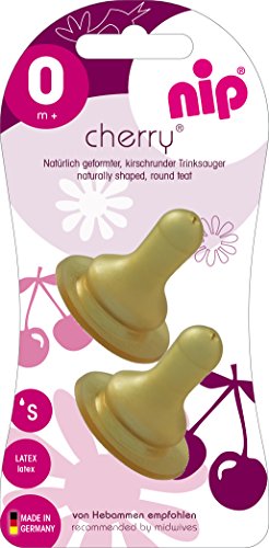 nip Trinksauger Rund, Latex, 0 Monate+, S (Tee) - 3