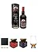 Produktbild Glenfarclas 2000 Sherry Cask Finish 59,8 % 0,7 Liter + Schiefer Glasuntersetzer eckig ca. 9,5 cm Durchmesser + Glenfarclas 15 Jahre Erdbeer Marmelade 150g im Glas + Glenfarclas 21 Jahre Whisky Orangen Gelee 150 Gramm Glas + The Glencairn Glass Whisky Glas