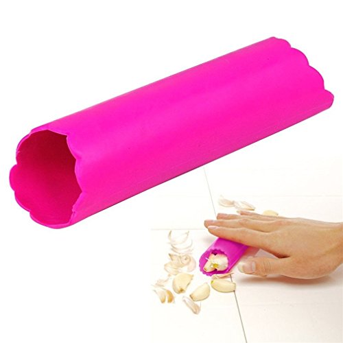 HENGSONG Knoblauchschäler Silikon Knoblauch Schäler Knoblauchrolle