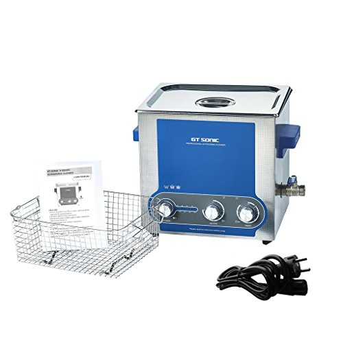 Ultraschallreiniger 6,5L - 350W | 40KHz | Mit Reinigungskorb | Für Schmuck & Brillen