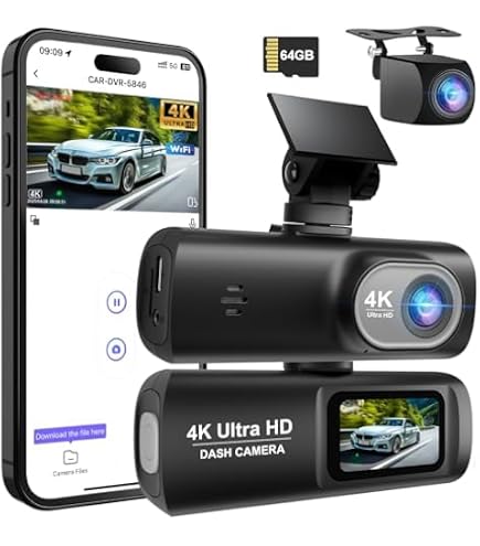 Area Caméra De Surveillance Voiture DVR Avec Écran LCD 2,5" 6 LED 720 Pixels - Enregistrement Automatique