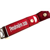 Pensionierung Geschenk - Pensionärin Schlüsselanhänger / Schlüsselband 