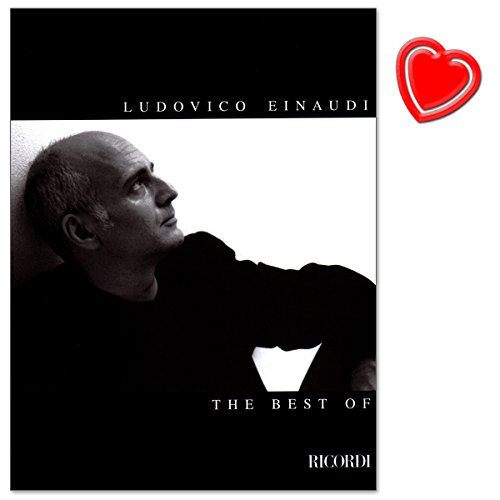 The Best of Ludovico Einaudi - Klaviernoten, Sammelband mit bunter herzförmiger Notenklammer - Verlag Ricordi - MLR659-9790215106598