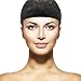 eBoot 2 Pack Velvet Wig Grip Band Comfort Head Hair Band Adjustable Fastern, Brown and Black