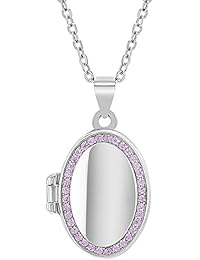 Schmuck Pur Wundervoller Medaillon Anhanger Oval 925 Silber Medaillons Schmuck