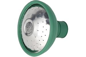 ZHHUOC 1Pc Green Universal Garden Watering Can Rose Head Water Sprinkler Sprayer Fit All Watering Can Rose Watering Can Spout Cover Nozzle Replacement Garden Watering Tool Equipment,Watering Cans