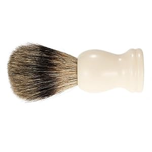 Anself Professional Hair Shaving Brush Pure Badger Barber Salon Resin Handle Men Facial Beard Cleaning Appliance Shave… - Image 6