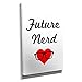 Produktbild Future Nerd - KUNSTDRUCK auf Leinwand (60x90 cm) zum VERSCHÖNERN IHRER WOHNUNG. Verschiedene Formate AUF ECHTHOLZRAHMEN. HÖCHSTE QUALITÄT, UMWELTBEWUSST hergestellt. MIT GARANTIE.