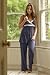 Radiance Camisole Pyjamas (Maternity & Breastfeeding) in Navy (Small - UK 8)