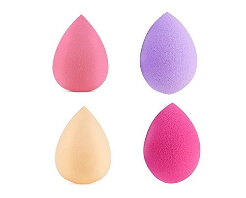 Hosaire Beauty Blender Mode Wassertropfenform Makeup Schwamm Puff Schönheits Flawless Foundation Sponge Beautyblender Puff Verfassungs,4 pcs Zufällige Farbe - 5