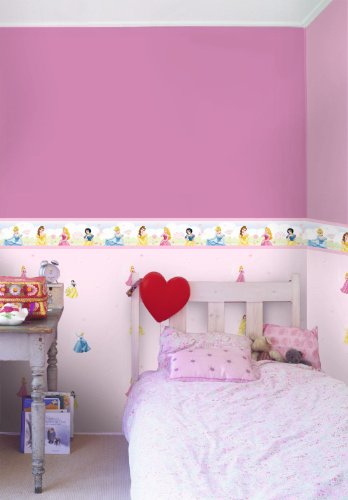 Decofun 42213 Bordüre Princess Castle 15,9 cm - 2