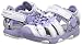 Geox Baby-Boys, First Steps Shoes, B Sandal Multy Girl, Multi (Multicolor (White / Lilac)), Toddler 6