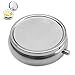 Produktbild MIUSON Tablettenbox Mini Silber Metall Pille Boxen Medizin Organizer Container Aufbewahrungskoffer Heißer Verkauf