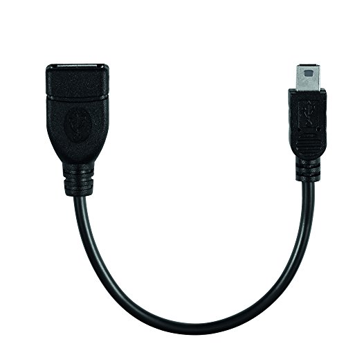 adaptare 41008 USB-OTG Adapter-Kabel Mini-USB-Stecker USB-Buchse Typ A für Autoradio, Navi - 4