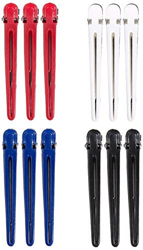 Efalock Combi-Clip, sortiert, 1er Pack (1 x 12 Stück) - 4