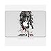 Produktbild Wandtattoo MacBook Pro 15 von zu Hause Skinkin – Design Original: Shadow Michonne von Julien Kaltnecker
