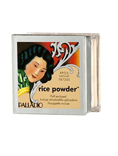 Palladio Rice Powder with Puff Number RPO3, Natural 17 g