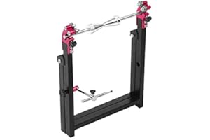 Ausla Equilibrador de Ruedas de Motocicleta, Soporte de Equilibrio de Ruedas de Acero con Accesorios de instalación para Garaje