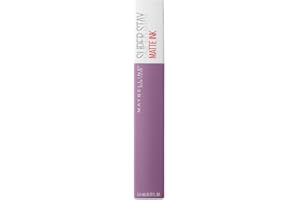 Maybelline New York Super Stay Matte Ink pomadka do ust nr 100 Philozofh, płynna pomadka do ust, trwała, matowe wykończenie