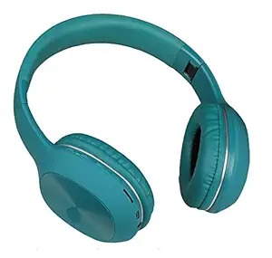 Praxan E750 Portable Wireless Headphone with Deep Bass, Headset (Lite Green Color)