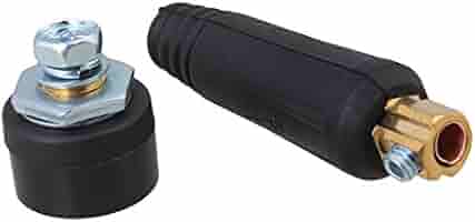 Connettori Rapidi Per Saldatrice TIG - Set Maschio E Femmina DKJ10-25 - Foto 6